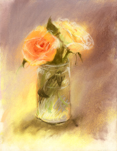 Rose In Glass Jar